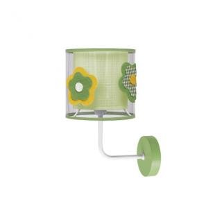 Aplique Infantil Flor Verde 1xe14 (28x19)