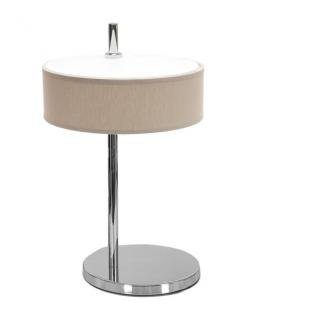Sobremesa Haiti 1xe14 Cromo/Piedra 37x22x26 Cm