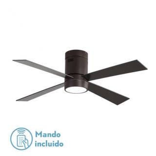 Ventilador 18w Barine Marron 4 Aspas Haya/marron   3 Velocid. C/remoto Temporizador 122 D