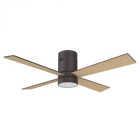 Ventilador 18w Barine Marron 4 Aspas Haya/marron   3 Velocid. C/remoto Temporizador 122 D