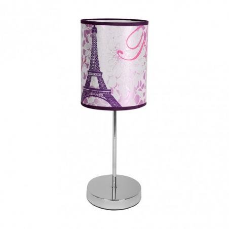 Sobremesa Eiffel Lila 1xe14 43x16 D