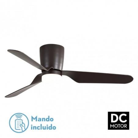 Ventilad 18w Dc Kochi Marron 3 Aspas Marron 5 Velocidades C/remoto Temporizador 132 D