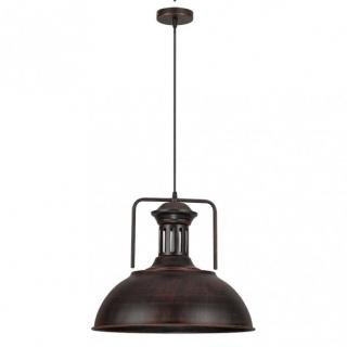 Colgante Loro 1xe27 Marron Oxido Regx41x41 Cm