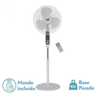 Ventilador De Pie Calma Bl.3 Vel.45w.3 Aspas  43 D C/ Remoto.temporizador 0,5h-7,5h