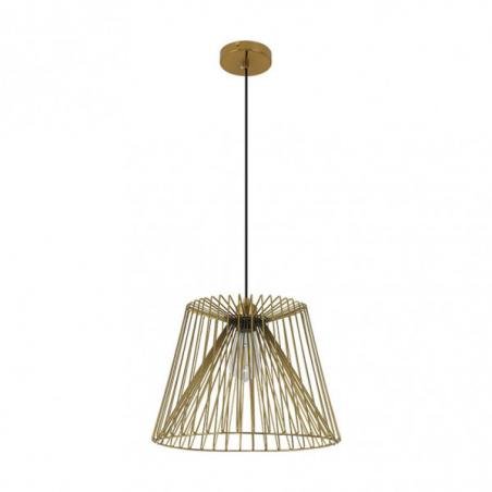 Colgante Camelia 1xe27 Oro Regx36x36 Cm