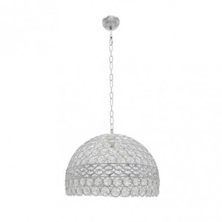 Colgante Lalibela 1xe27 Cromo Regx35x35 Cm