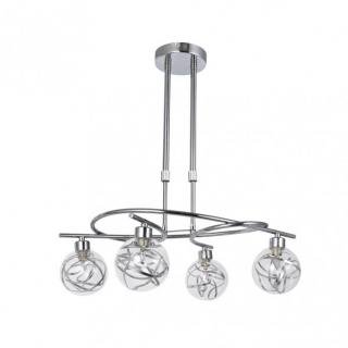 Lampara Varanasi 4xg9 Cromo Regx50x32 Cm
