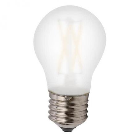 Bomb. 4w 3000k  Led Filamento Esferica Mate E27 400lm 6,5x4,5x4,5 cm.