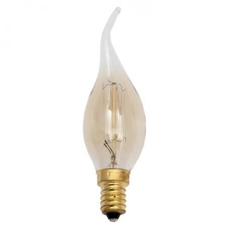 Bombilla Incandescencia Vintage Bohemia 25w E14 12,3x3,5d Calida