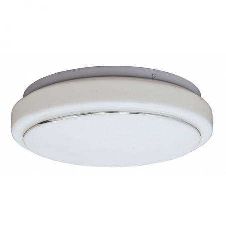Plafon 36w 3000-4000-6000k Celestina Blanco 2880lm 10x49x49 Cm C/remoto y Efecto Estrellado